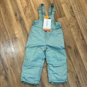 Cat & Jacks  Kids Snow Overalls - Light Blue